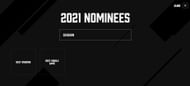 The two categories relevant to Genshin Impact fans (Image via The Game Awards 2021)